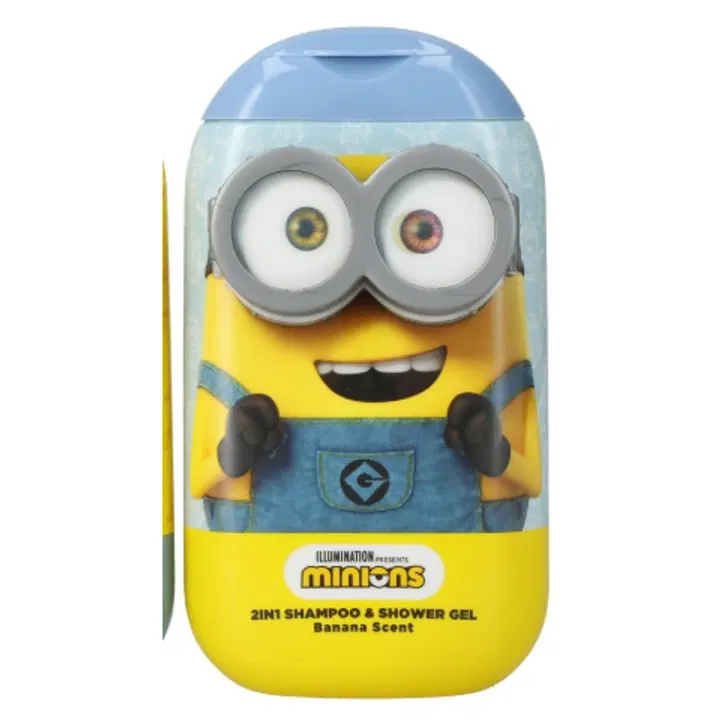 Universal Minions Assortment 2ass Shampoo and Shower Gel 400ml 2D Despicable Me