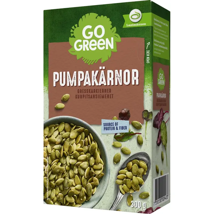 GoGreen Kurpitsansiemen 300 g