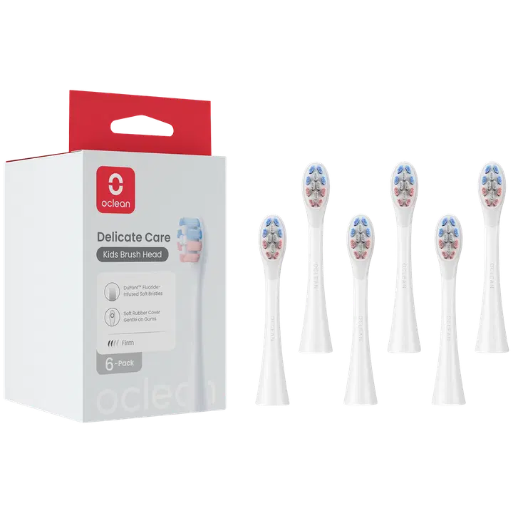 Oclean X Kids harjaspää valkoinen 6 kpl C04000390