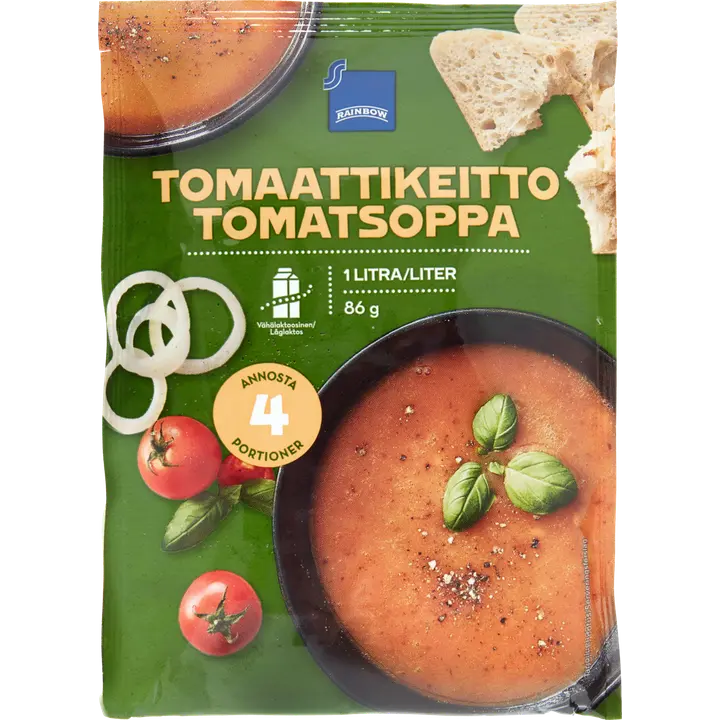 Rainbow 86g tomaattikeittoainekset