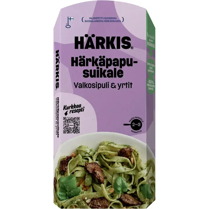 Härkis 250g valkosipuli & yrtit härkäpapusuikale