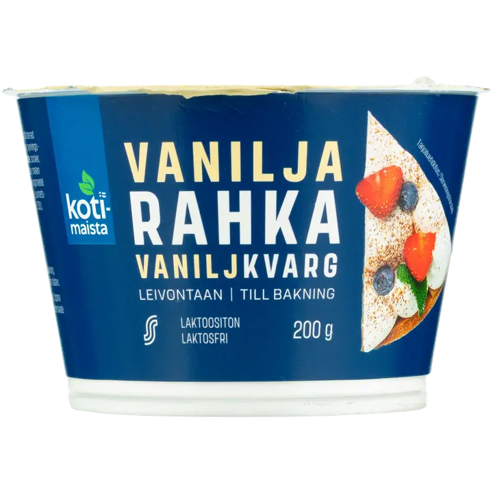 Kotimaista vaniljarahka leivontaan 200 g
