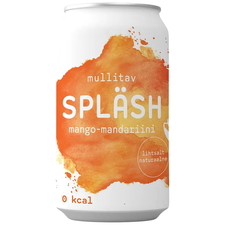 SPLÄSH gaseeritud vesi mango-mandariini 330ml