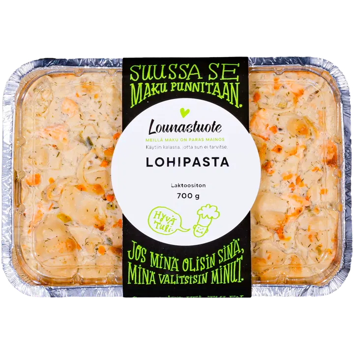 Lounastuote 700 g Lohipasta