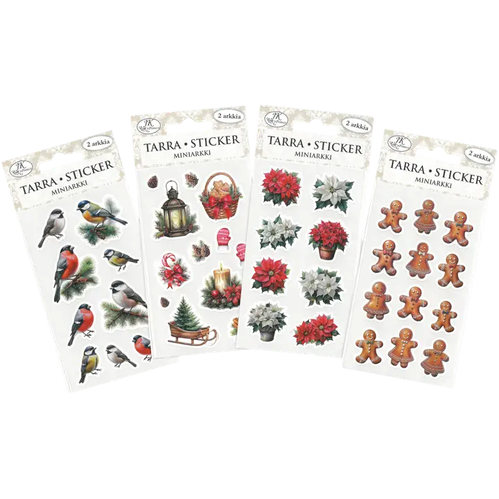 J.K. Primeco minitarra-arkki Joulu vintage 2 2ark