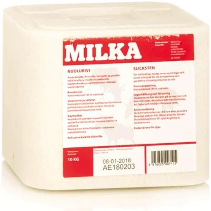 Milka nuolukivi 10 kg
