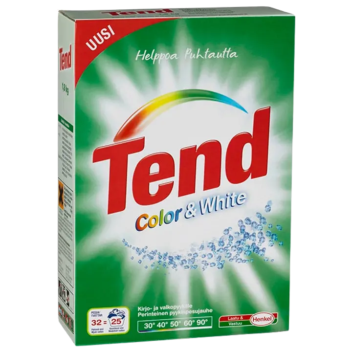 Tend pesupulber color&white lilled 1,8kg