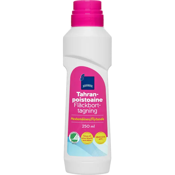 Rainbow Nestemäinen tahranpoistoaine 250 ml