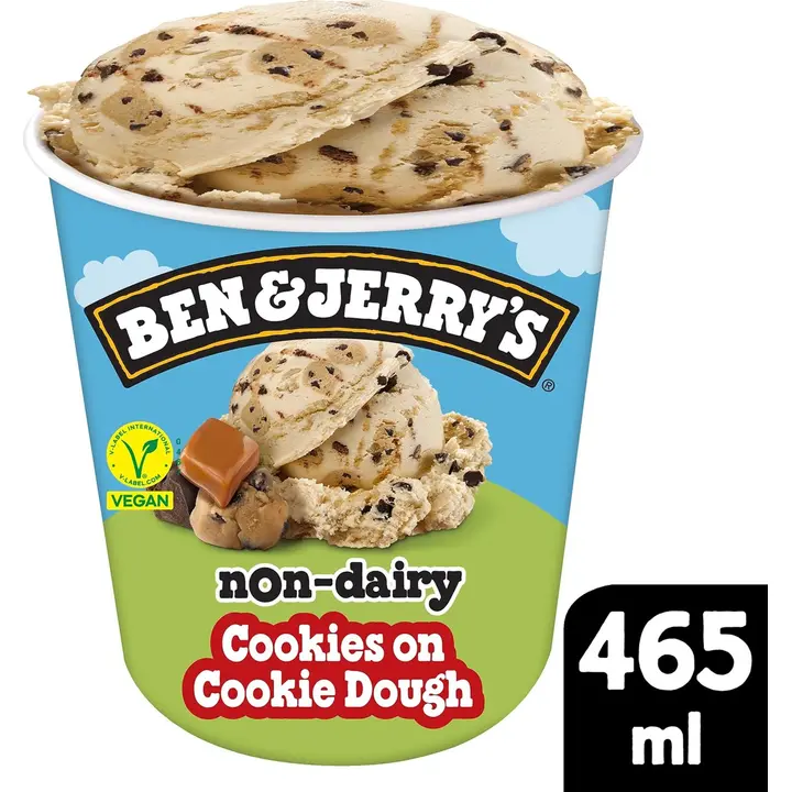 Ben & Jerry's Cookies on Cookie Dough Jäätelö Vegaaninen 465ml/414g