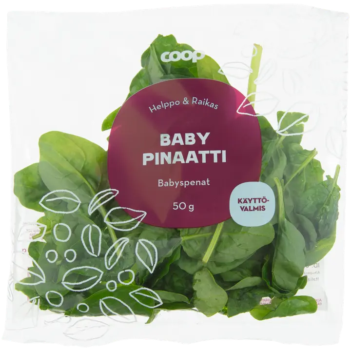 Coop babypinaatti 50 g