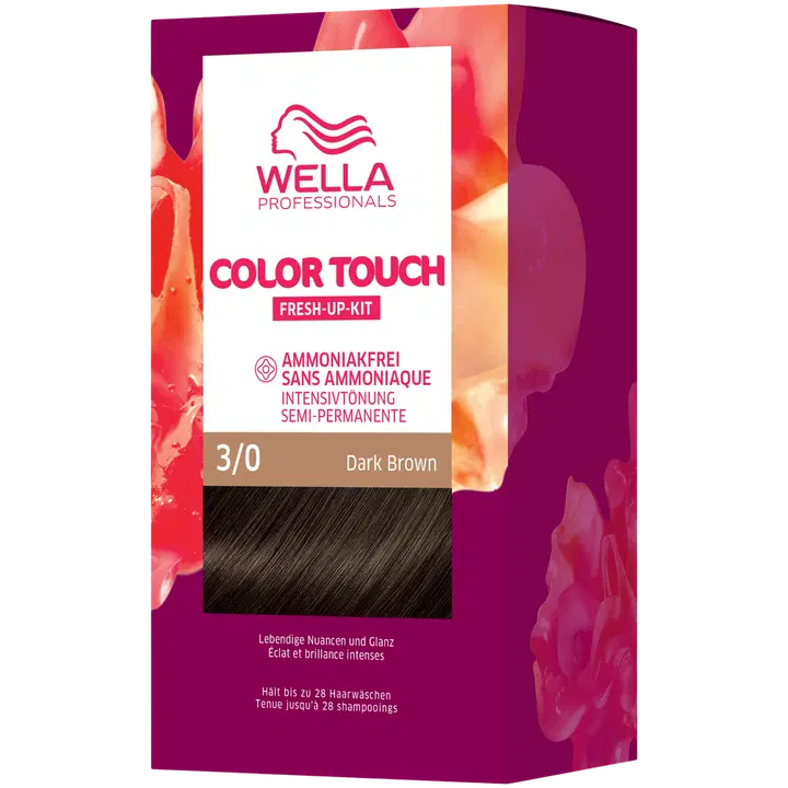 Wella Professionals Color Touch Pure Naturals Dark Brown 3/0 kotiväri 130 ml