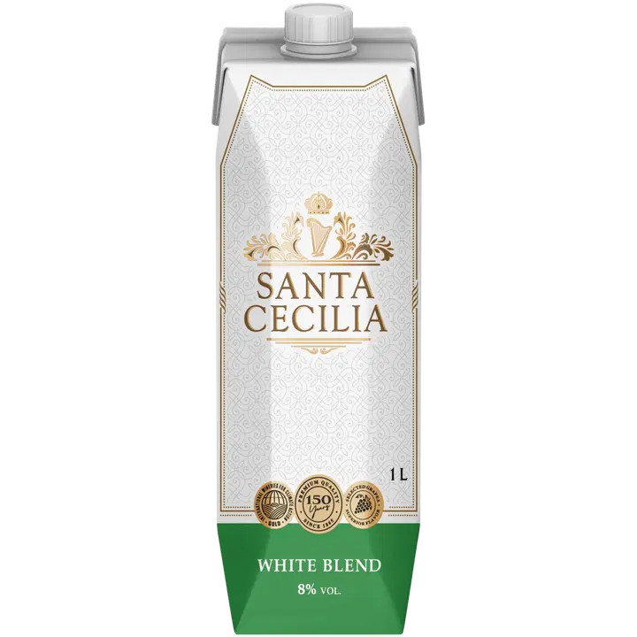 Santa Cecilia White Blend 8 til-% 1L tetra