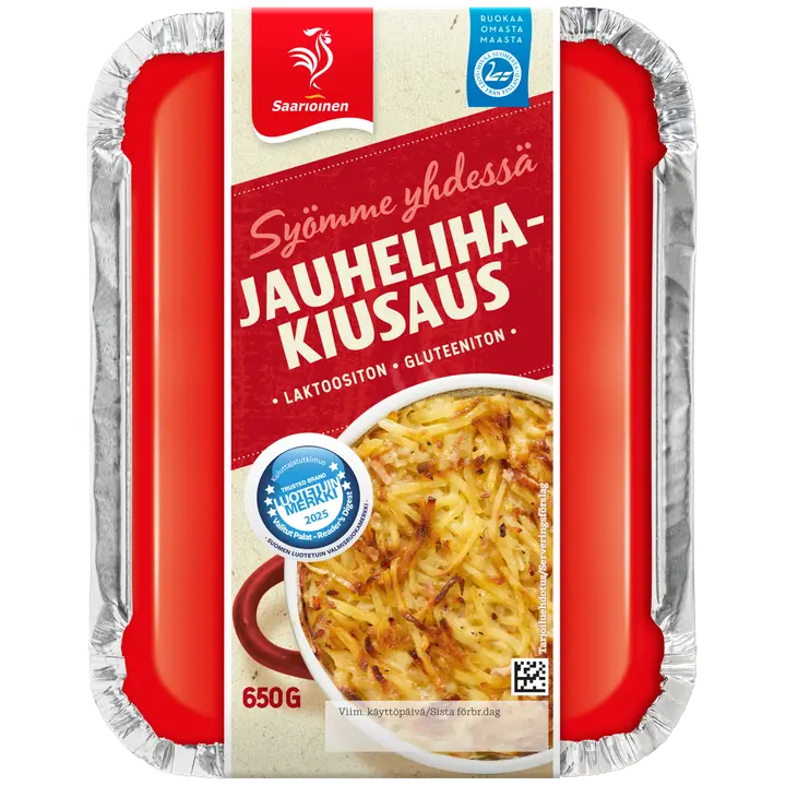 Saarioinen Syömme yhdessä Jauhelihakiusaus 650g