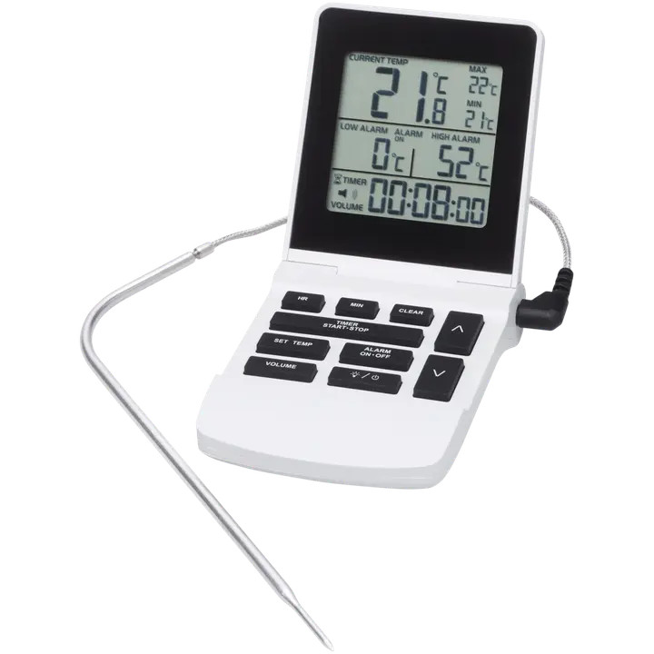 Suomen Lämpömittari paistolämpömittari ajastimella 363