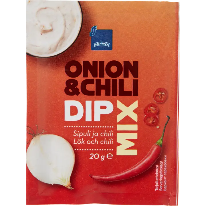 Rainbow dipmix onion&chili 20g