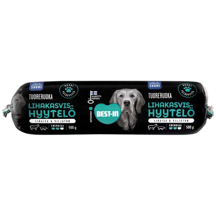 Best-In Lihakasvishyytelö Koiran Tuoreruoka 500g