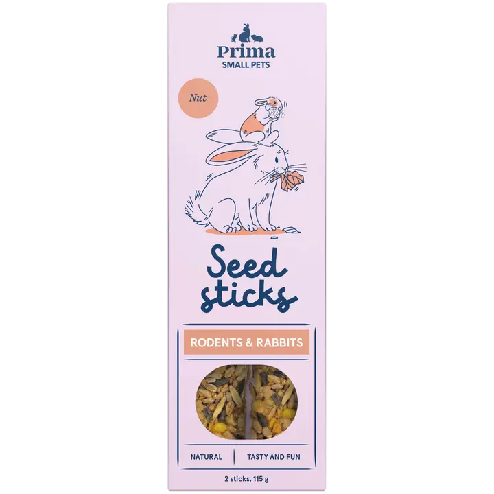 Prima Small Pets Siementangot pähkinä 2 kpl 115 g