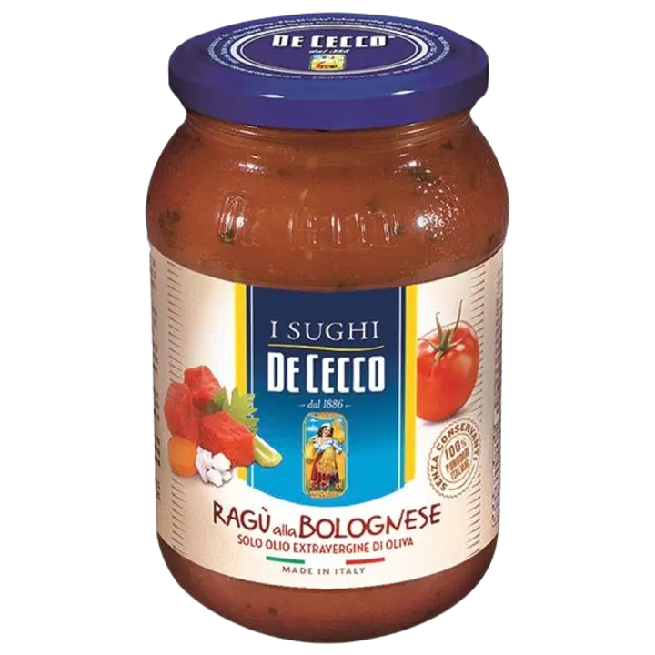 DeCecco Kaste pasta jaoks bolognese veise ja sealihaga 400g