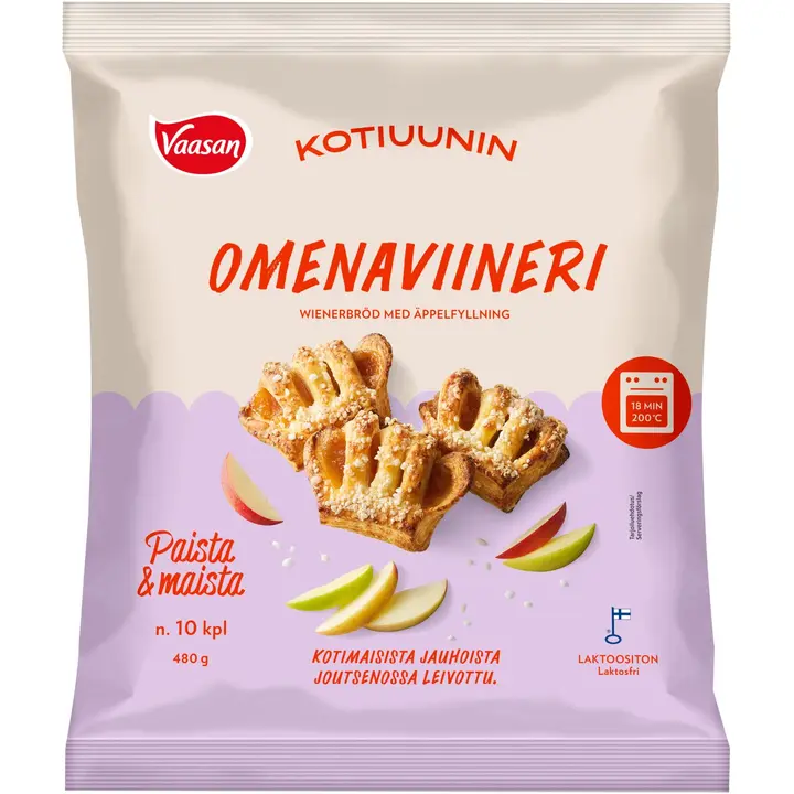 Vaasan Kotiuunin Omenaviineri 10x48g