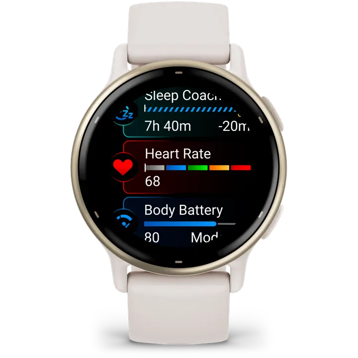 Nutikell Garmin Vivoactive 5 valge rihm