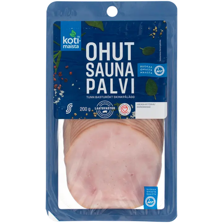Kotimaista Ohut Saunapalvi 200g