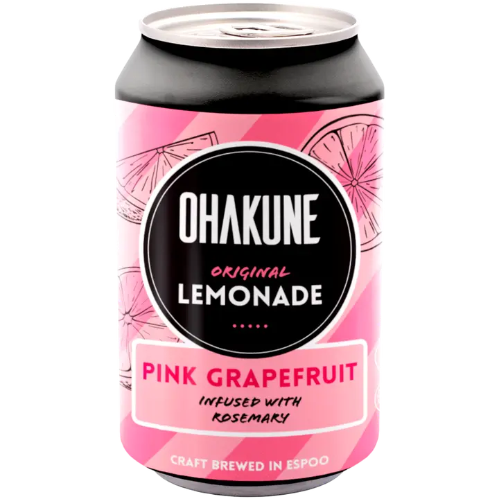Ohakune Original Lemonade Pink Grapefruit virvoitusjuoma 330ml