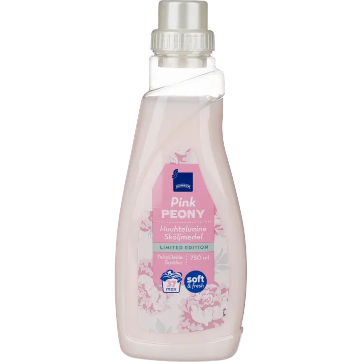 Rainbow Tekstiilien huuhteluaine Pink peony 750ml