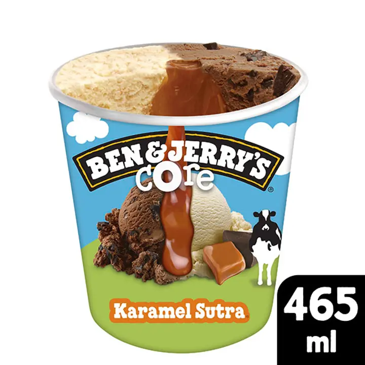 Ben ja Jerry's Karamel Sutra 465ml/422g