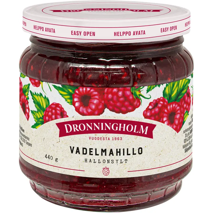 Dronningholm Vadelmahillo 440g