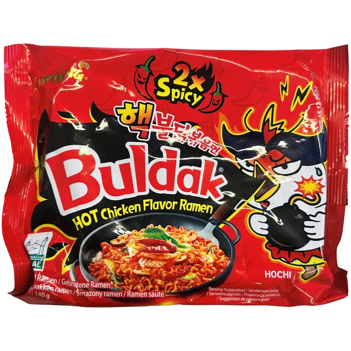 Samyang Buldak Ramen Hot Chicken 2x Spicy 140g