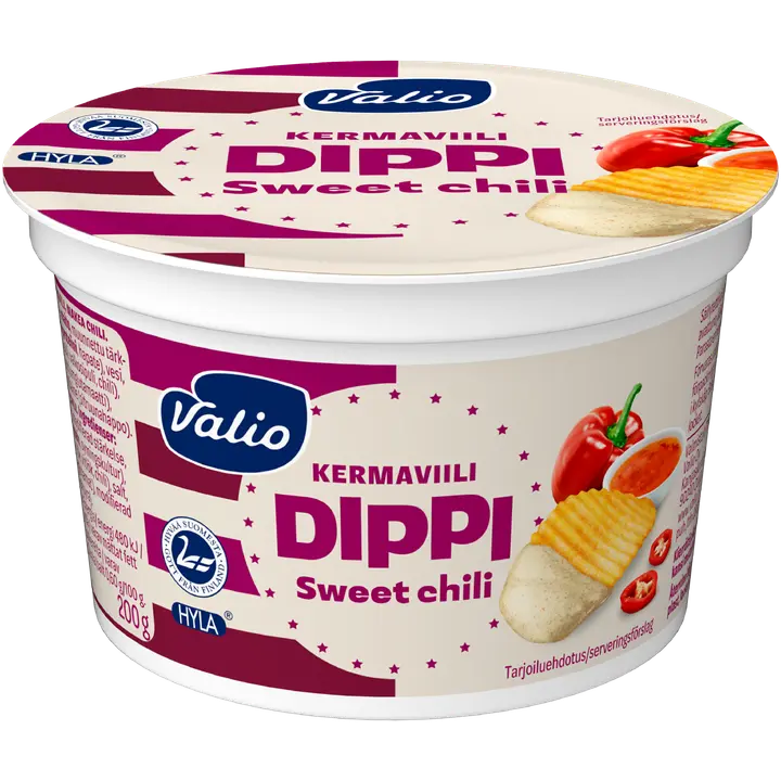 Valio kermaviilidippi Sweet chili 200 g HYLA®
