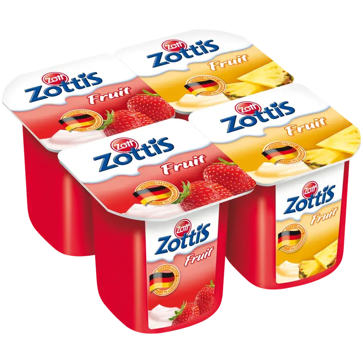 Zottis puuviljadega piimadessert, 115 g, 1 TK