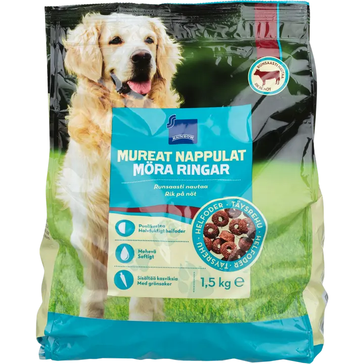 Täissööt koertele liha ja teraviljaga 1,5 kg