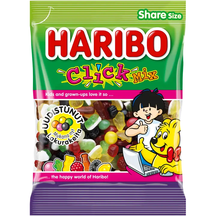HARIBO Click Mix 275g Karkkipussi