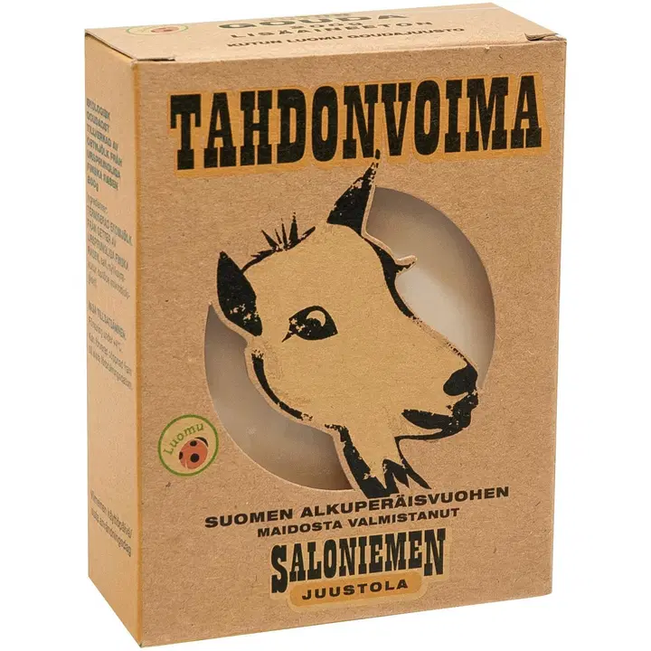 Saloniemen Juustola 200g Tahdonvoima kutun goudajuusto