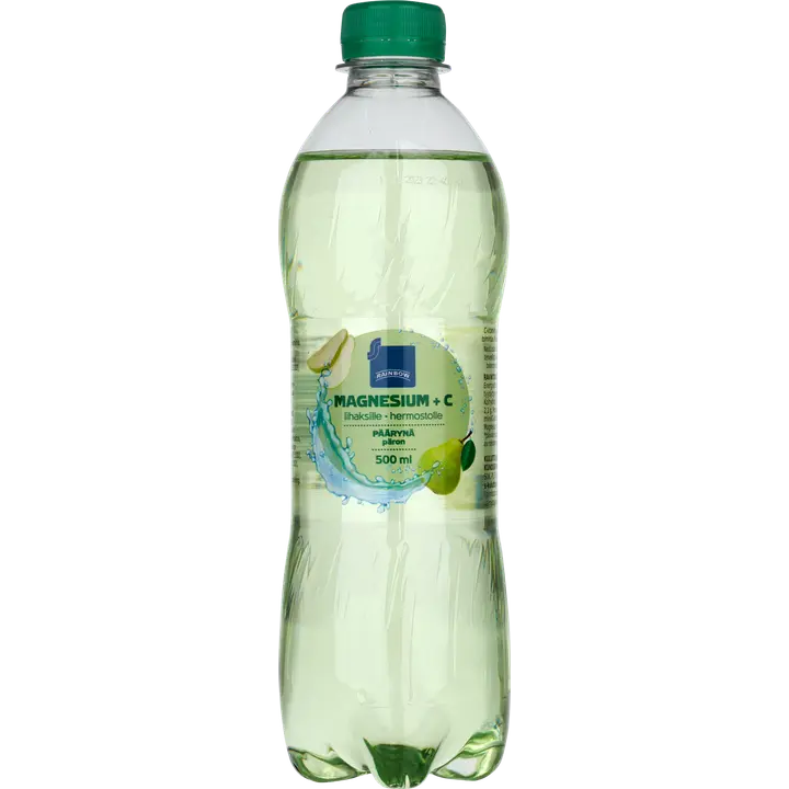 Coop päärynä magnesium + C-vitamiini hiilihapotettu juoma 0,5l