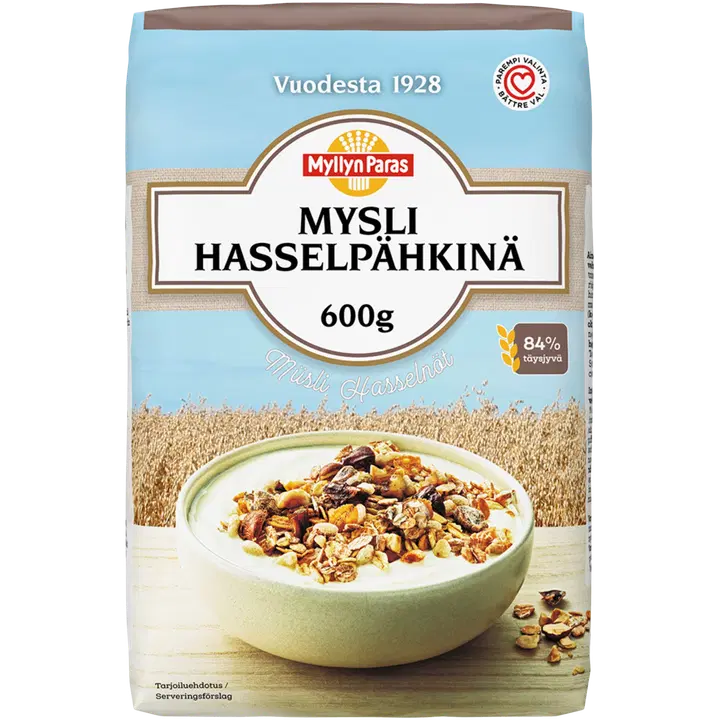 Myllyn Paras Mysli Hasselpähkinä 600g