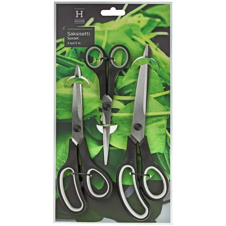 House saksisetti 3kpl