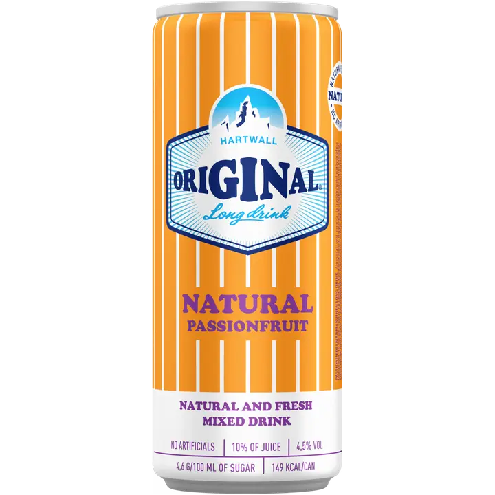 Hartwall Original Long Drink Passionfruit 4,5% 0,33 l