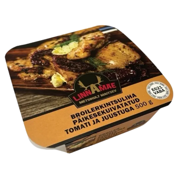 Linnamäe Lihatööst Broiler Päike.K Tomati Ja Juustuga 500G