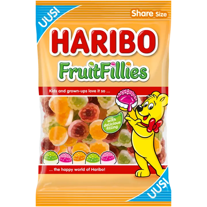 HARIBO FruitFillies 250 g karkkipussi