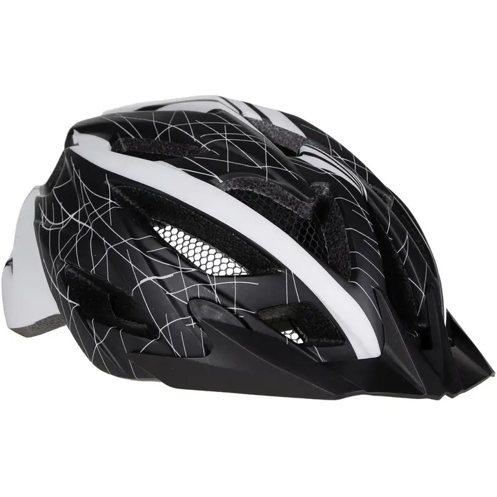 MTB kiiver TBBH148 must/valge 58-62