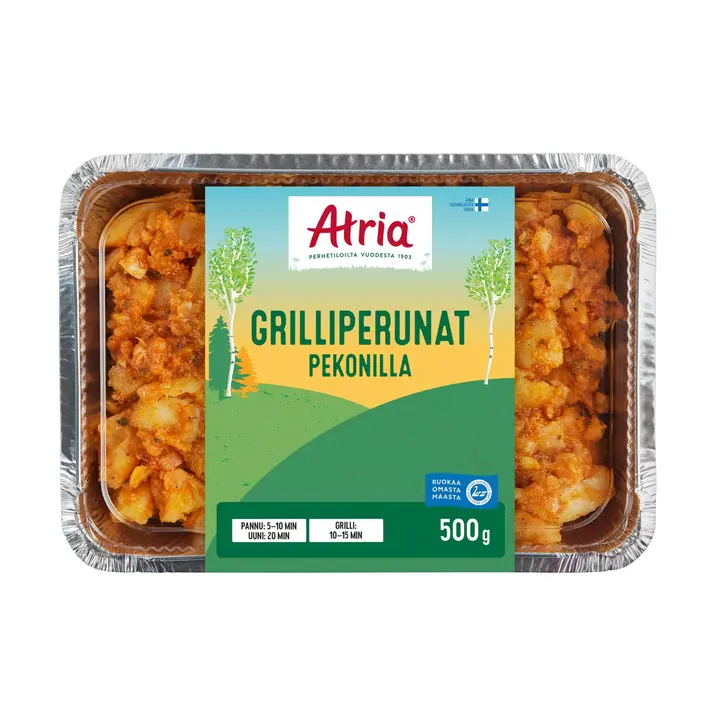 Atria Grilliperunat Pekonilla 500g