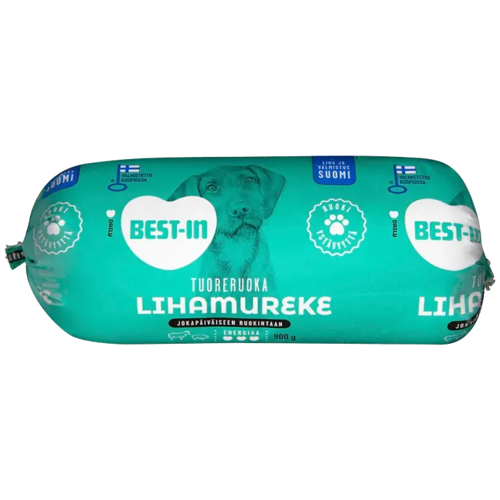 Best-In Lihamureke Koiran Tuoreruoka 900g