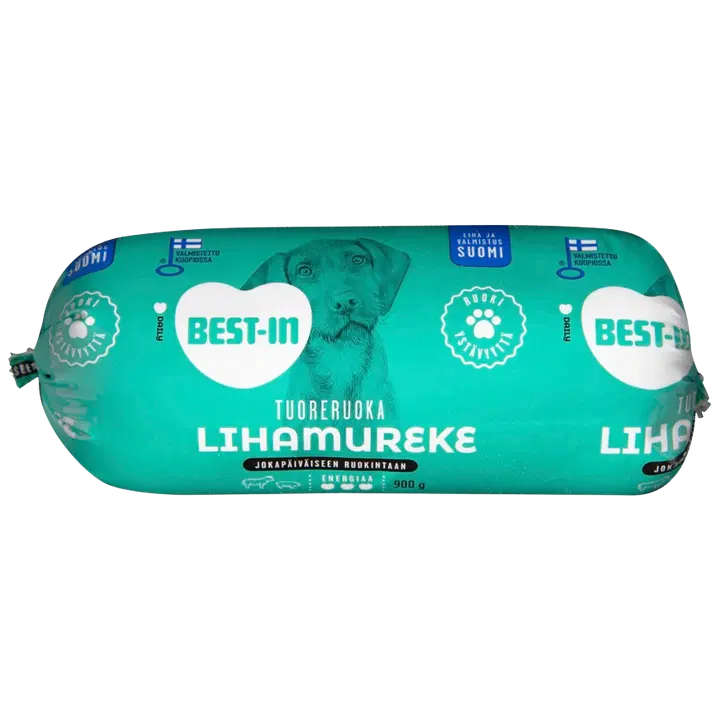 Best-In Lihamureke Koiran Tuoreruoka 900g