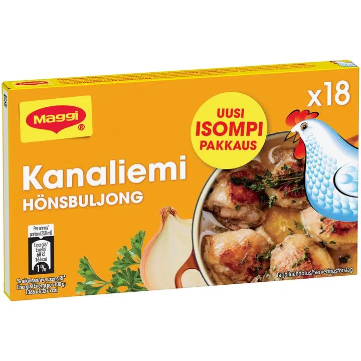 Maggi 180g Kanaliemi liemikuutio 18kpl
