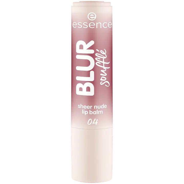essence BLUR soufflé sheer nude lip balm 04 Nude Mauve 3 g