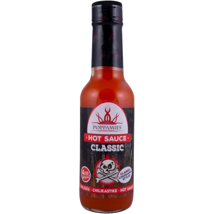 Poppamies Hot Sauce Classic chilikastike 150ml