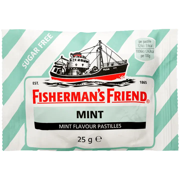 Fisherman´s Friend 25 g sokeriton Minttu