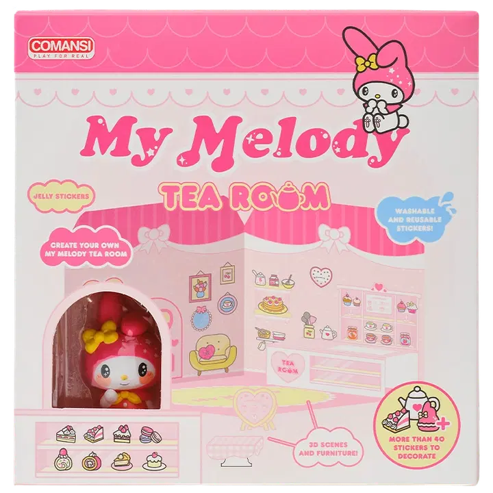 Comansi tarra leikkisetti My Melody tee huone